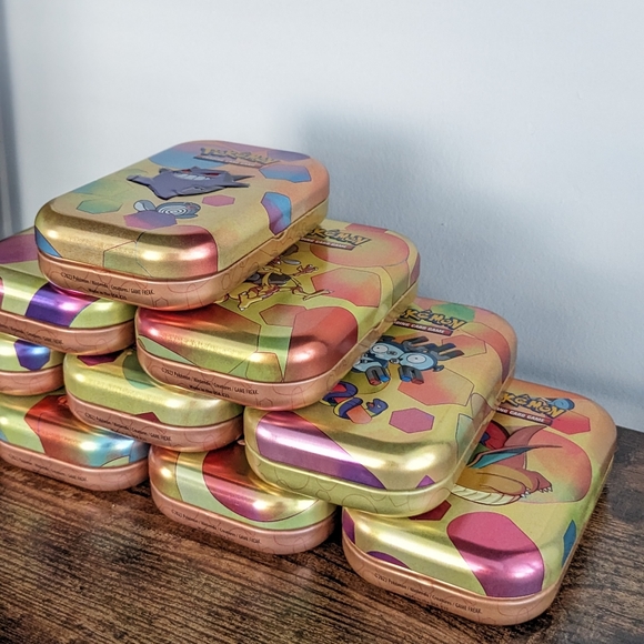 *NO PACKS* Pokemon 151 Mini Tins Set - Tin, Coin, Art Card and Display Box - Picture 8 of 15